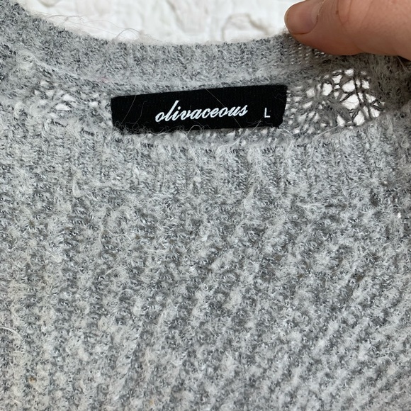 Light Grey Sweater - Picture 4 of 6